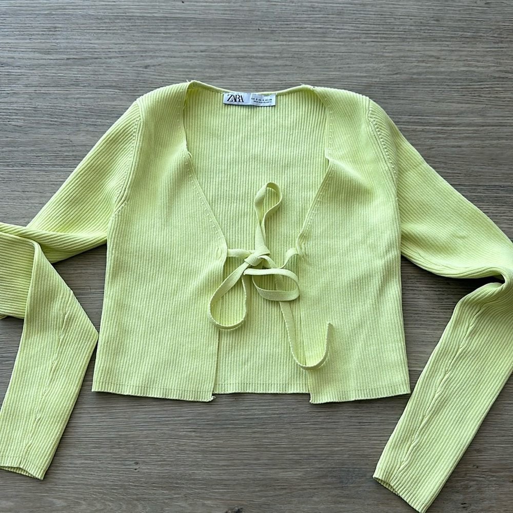 zara cardigan